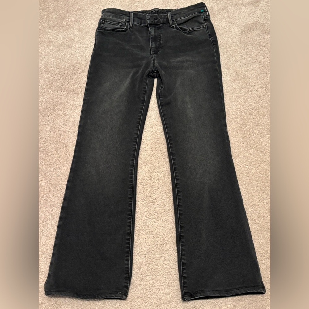 Joe's Jeans Women’s 28 Flawless Provocateur Black Flare Denim Wide Leg Style